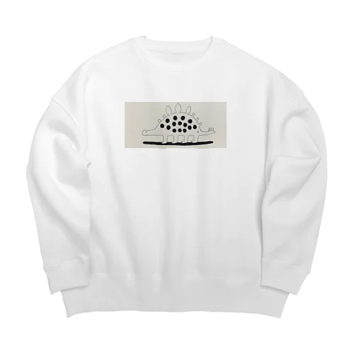 すてごさうるす Big Crew Neck Sweatshirt