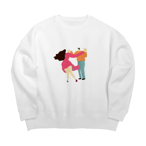 ダンスwith Big Crew Neck Sweatshirt