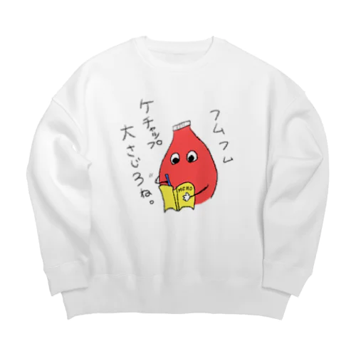 大さじ3 Big Crew Neck Sweatshirt