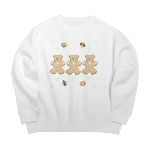 Cookie Bear Big Crew Neck Sweatshirt