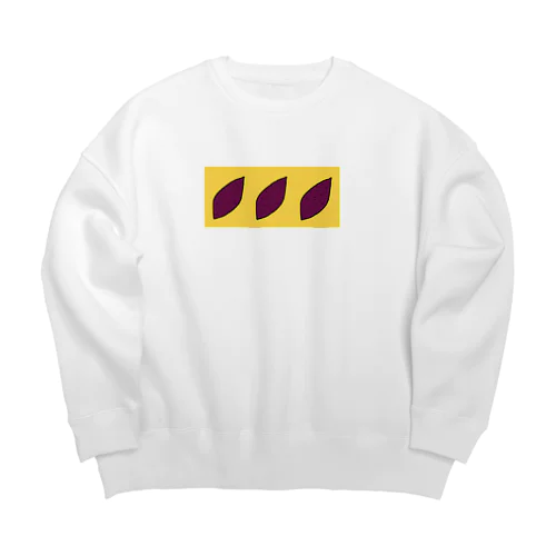 さつまいもの虜なあなたへ Big Crew Neck Sweatshirt