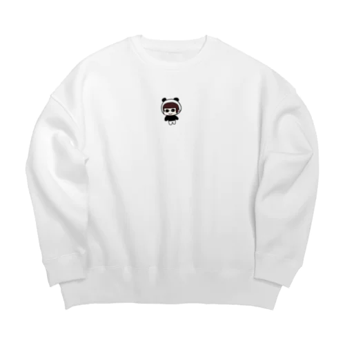 ぱんだこす Big Crew Neck Sweatshirt