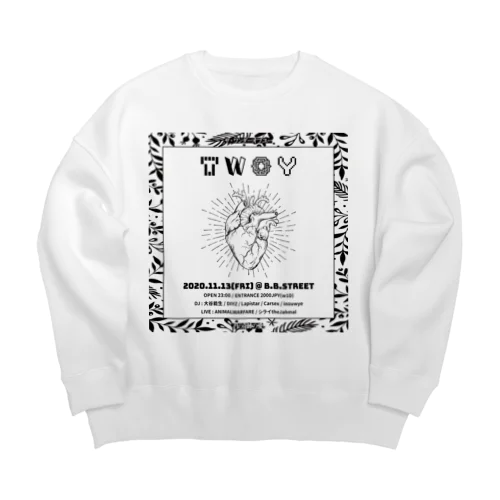 TWOY  vol.1 Big Crew Neck Sweatshirt