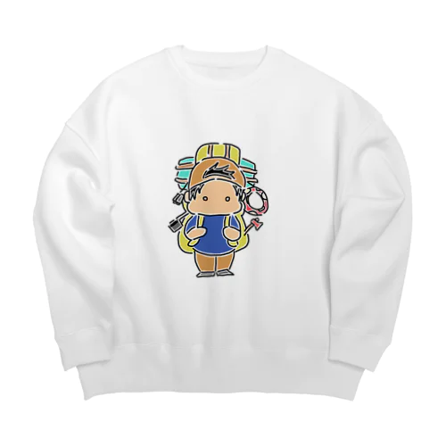 キャンプマン Big Crew Neck Sweatshirt