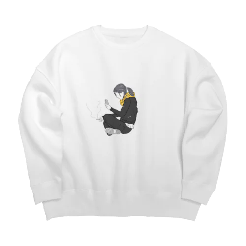 woman 03 Big Crew Neck Sweatshirt