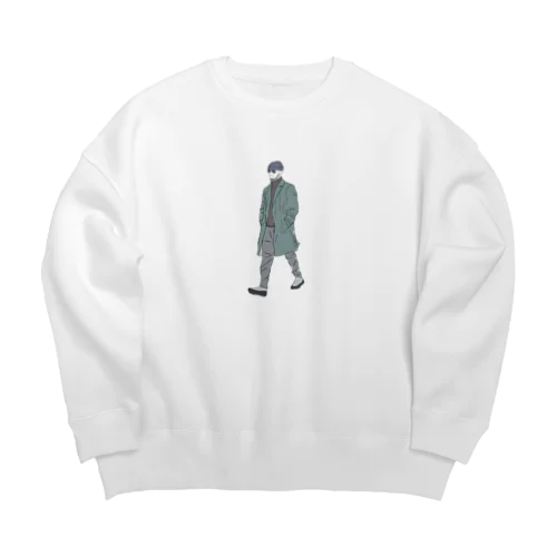 man 02 Big Crew Neck Sweatshirt