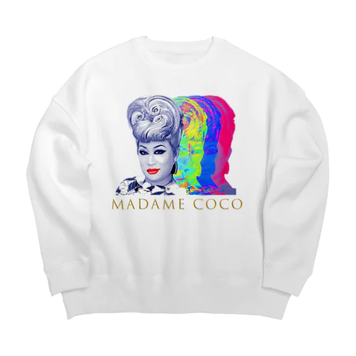 MADAME COCO Big Crew Neck Sweatshirt