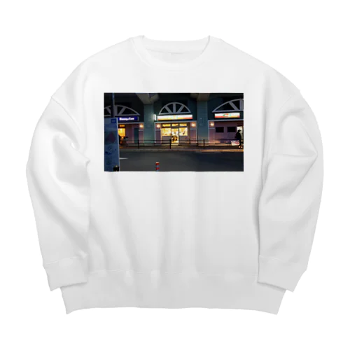 夜 Big Crew Neck Sweatshirt