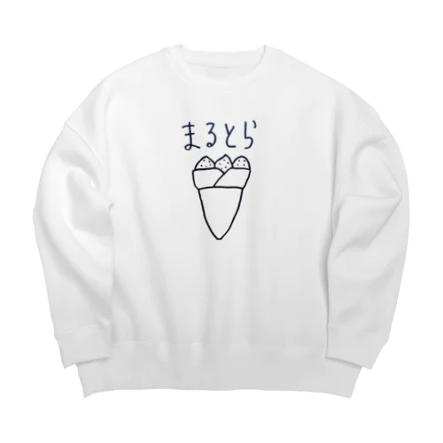 まるとら Big Crew Neck Sweatshirt