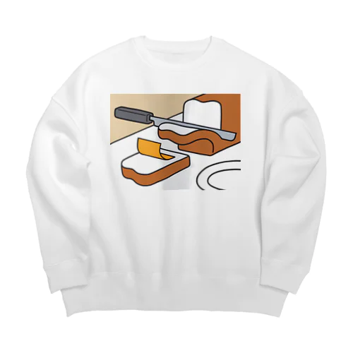 CUTTING Big Crew Neck Sweatshirt