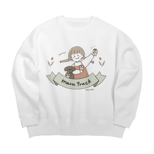 まるちゃん Big Crew Neck Sweatshirt