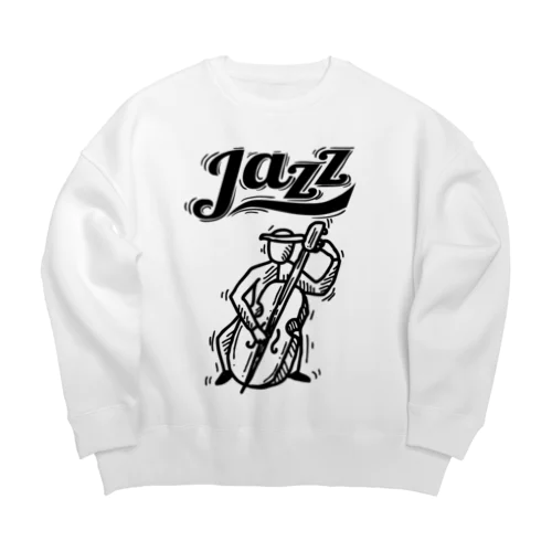 Jazz-ジャズ- Big Crew Neck Sweatshirt