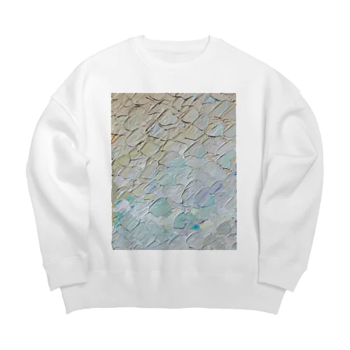 淡い昼間の思い出 Big Crew Neck Sweatshirt