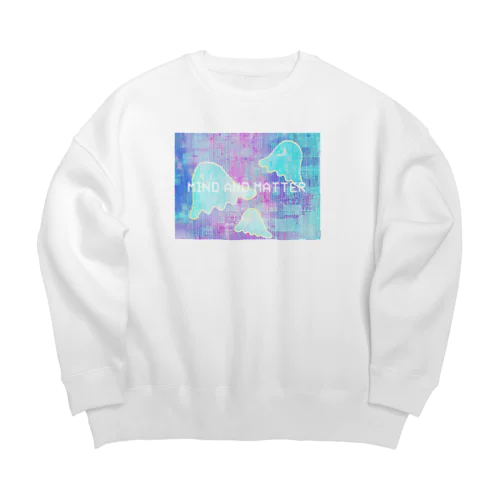 精神と物質 Big Crew Neck Sweatshirt