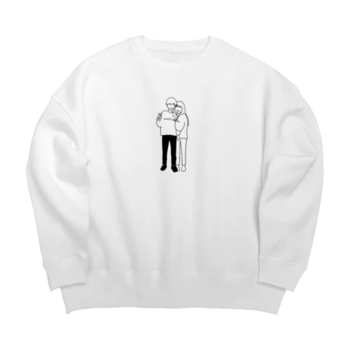 なかよし Big Crew Neck Sweatshirt