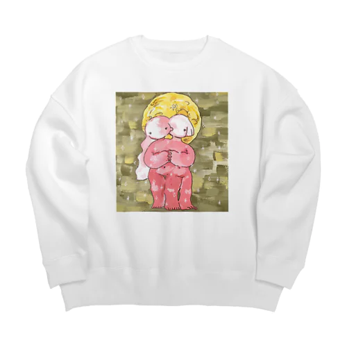 星降る夜の贅沢病 Big Crew Neck Sweatshirt