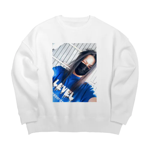 中の人 Big Crew Neck Sweatshirt