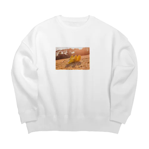 バナナな日 Big Crew Neck Sweatshirt