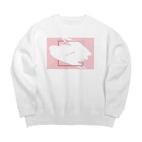 #lovedogs (ロゴver.) Big Crew Neck Sweatshirt