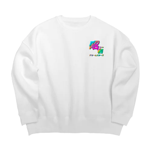 昭和ドリームスターズ「グリッチろご君」 Big Crew Neck Sweatshirt