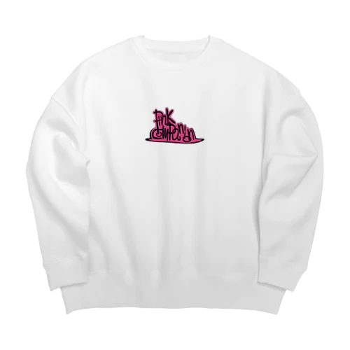 ピンクコンパニオン Big Crew Neck Sweatshirt