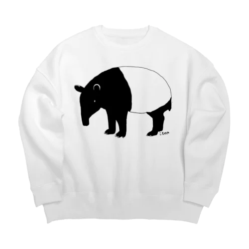 バク Big Crew Neck Sweatshirt