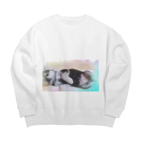 ベビィさくら Big Crew Neck Sweatshirt