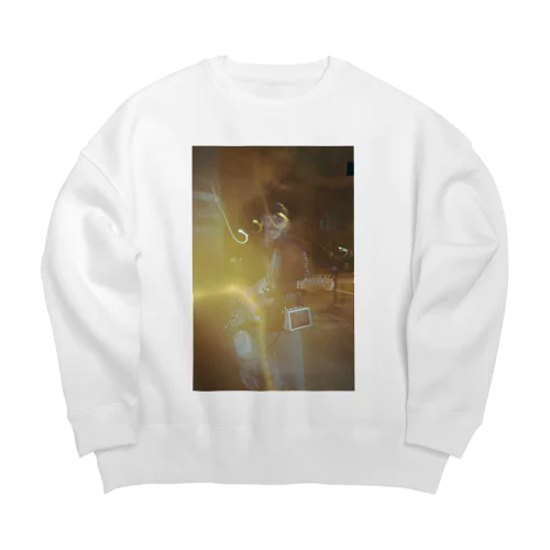 The Guitarist  Big Crew Neck Sweatshirt