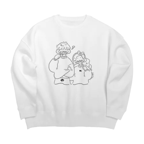 おはよう Big Crew Neck Sweatshirt