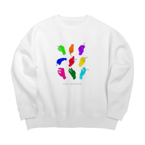 THE SMOKERS Big Crew Neck Sweatshirt