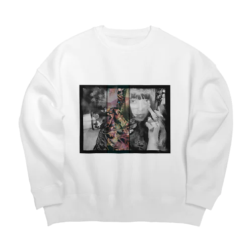 べ。 Big Crew Neck Sweatshirt