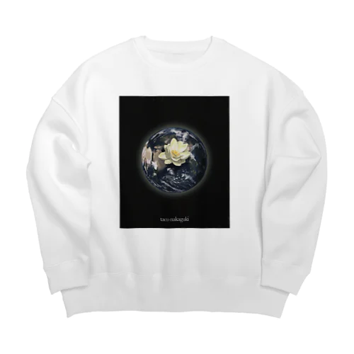 Mother Earth  Big Crew Neck Sweatshirt