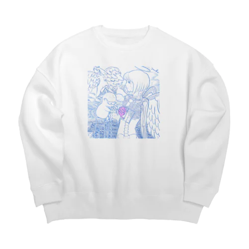 修理中 Big Crew Neck Sweatshirt