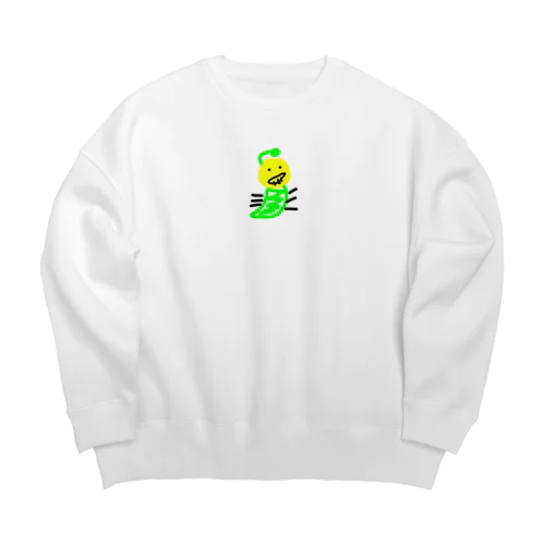 僕の書いた絵 Big Crew Neck Sweatshirt