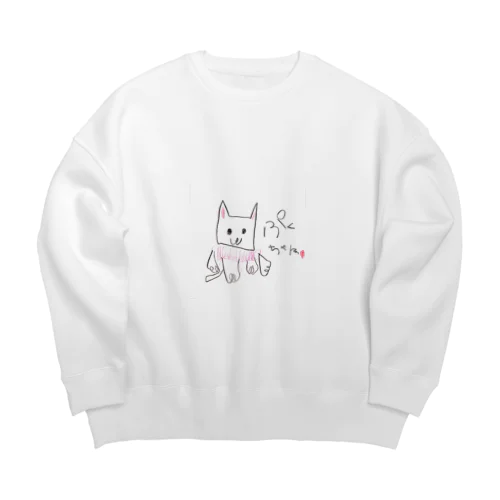 ふくちゃんグッズ Big Crew Neck Sweatshirt