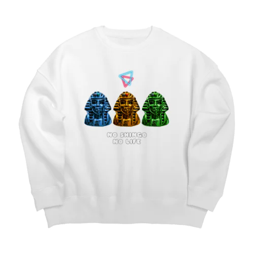 NO SHINGO NO LIFE Big Crew Neck Sweatshirt