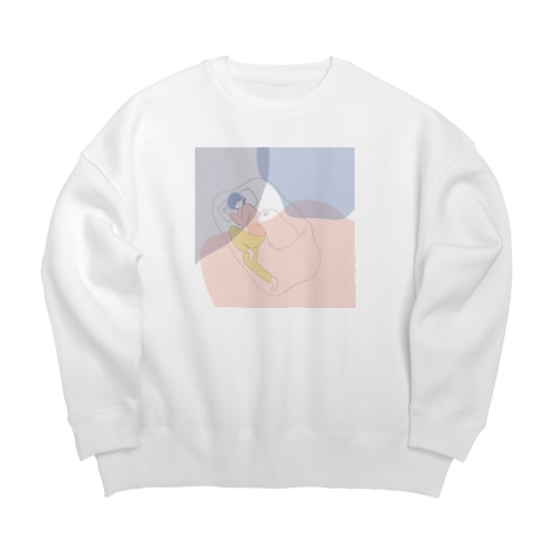 眠れない夜は僕がいる Big Crew Neck Sweatshirt