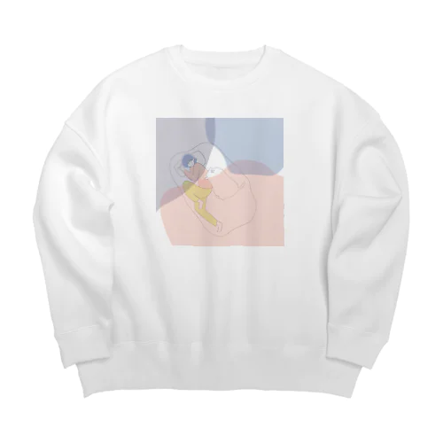 眠れない夜は僕がいる Big Crew Neck Sweatshirt