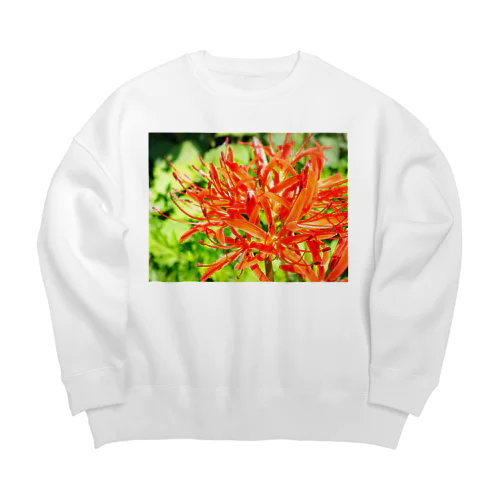 ふらわー０４ Big Crew Neck Sweatshirt