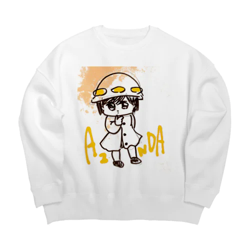 UFO少女 Big Crew Neck Sweatshirt