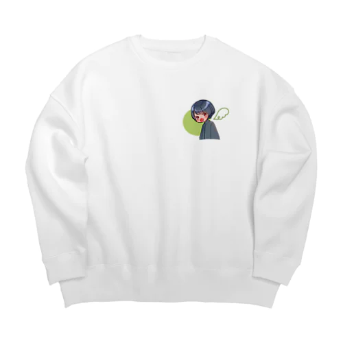 おはなちゃん Big Crew Neck Sweatshirt