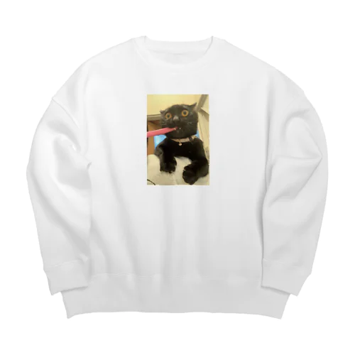 歯ブラシ強盗 Big Crew Neck Sweatshirt