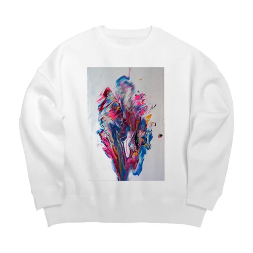 Wing of Hope 002 Big Crew Neck Sweatshirt