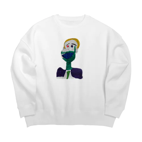 ルパン？ Big Crew Neck Sweatshirt