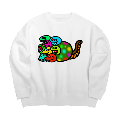 まるっとヤマタノオロチ Big Crew Neck Sweatshirt