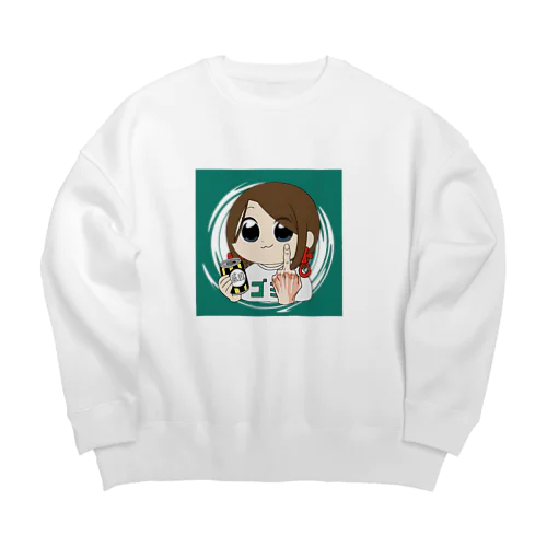 ゴミの象徴 Big Crew Neck Sweatshirt