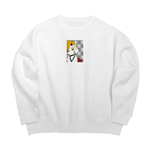 リギド 法相氏 Big Crew Neck Sweatshirt