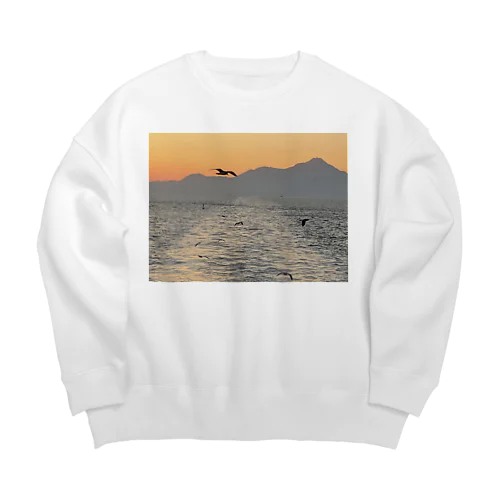 フライング　シーガル Big Crew Neck Sweatshirt