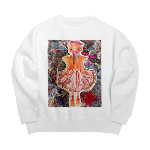 カオスちゃんのお手製金魚ちゃんシリーズ③ Big Crew Neck Sweatshirt