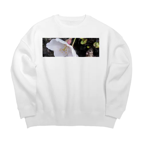 サクラの夢 Big Crew Neck Sweatshirt